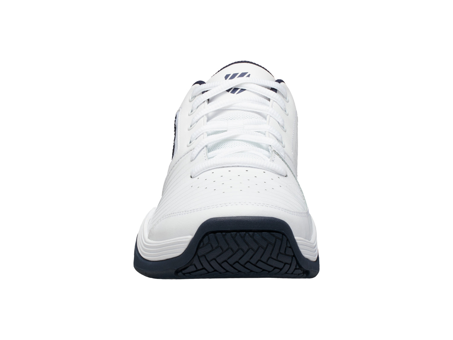 K-Swiss Men m court express hb Tennis Shoes in White/Navy