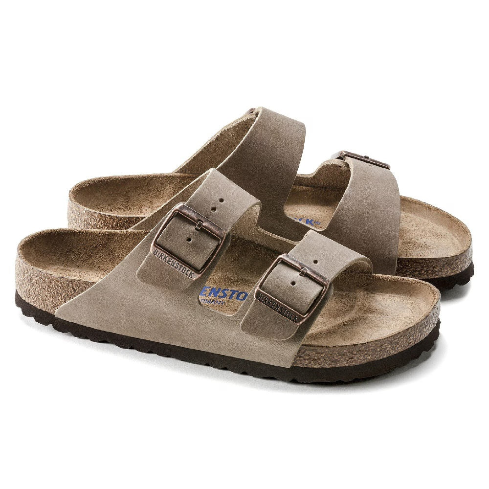 Unisex Birkenstock Arizona Soft Footbed Narrow Fit Toba Brown (0552813)