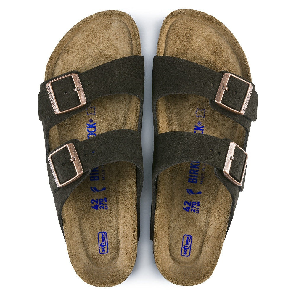 Unisex Birkenstock Arizona Soft Footbed Narrow Fit Mocha (0951313)
