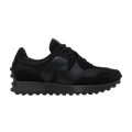 New Balance 327 Black White Tongue Logo