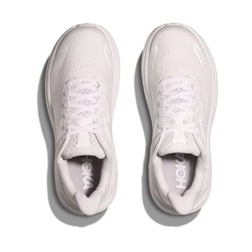 Women's HOKA Clifton 10 White/White (1162031-WWH)