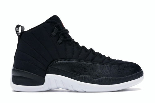 Air Jordan 12 Retro Nylon Black Gym Red White 130690-004 Sneakers
