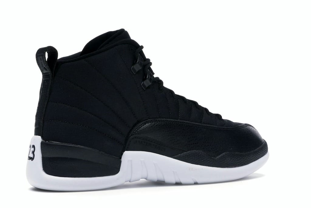 Air Jordan 12 Retro Nylon Black Gym Red White 130690-004 Sneakers