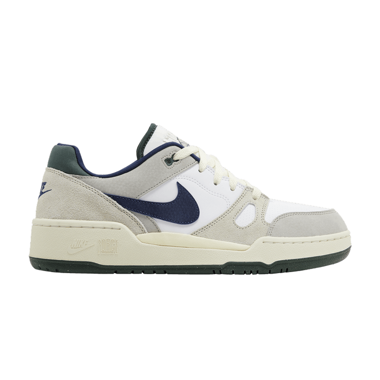 Nike Full Force Low White Midnight Navy Green