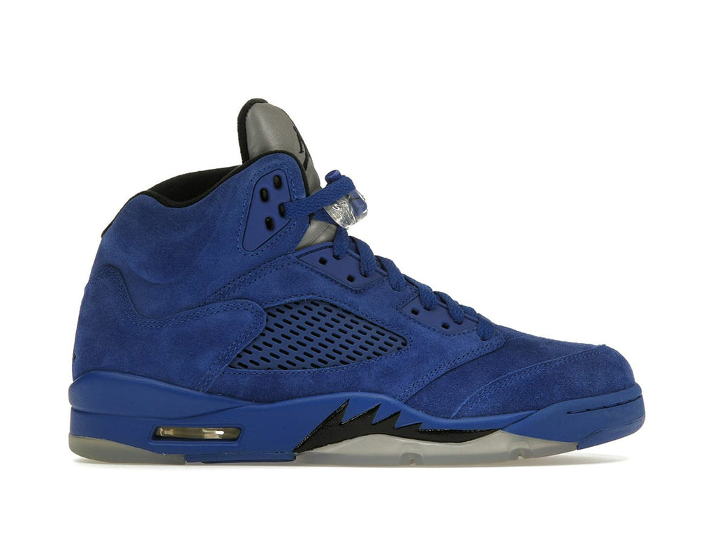 Jordan 5 Retro Blue Suede Sneakers