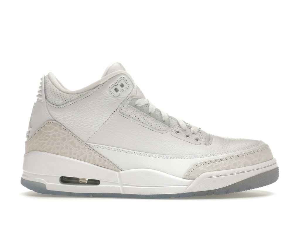 Jordan 3 Retro Pure White (2018) – 136064-111 – Men’s Sneakers