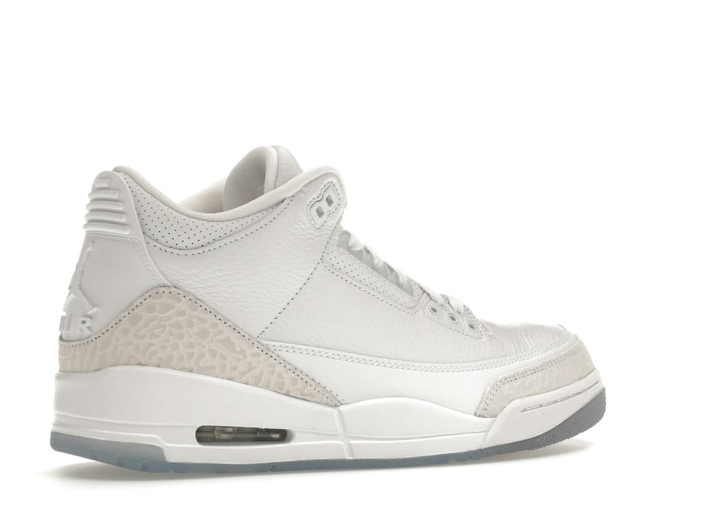 Jordan 3 Retro Pure White (2018) – 136064-111 – Men’s Sneakers