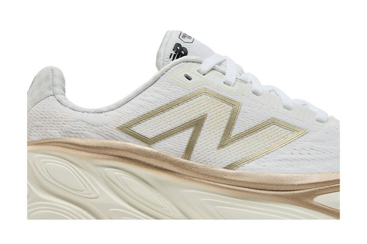 New Balance Fresh Foam X More v5 White Sea Salt Light Gold Metallic (Women's)
