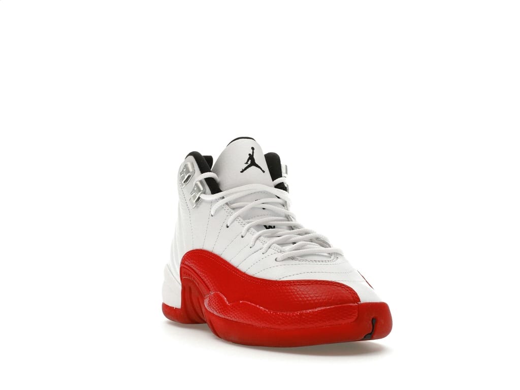 Jordan 12 Retro Cherry (2023) GS (153265-116) White/Black/Varsity Red