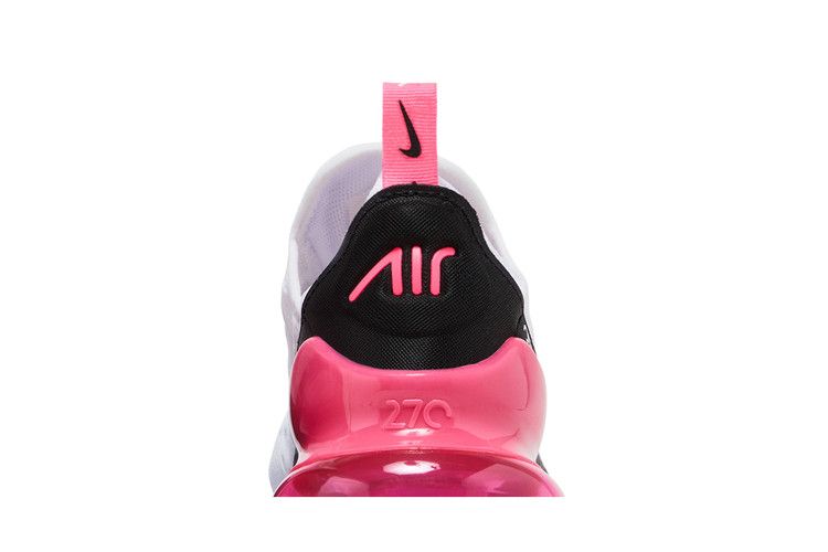 Nike Air Max 270 White Black Hyper Pink (Women's)