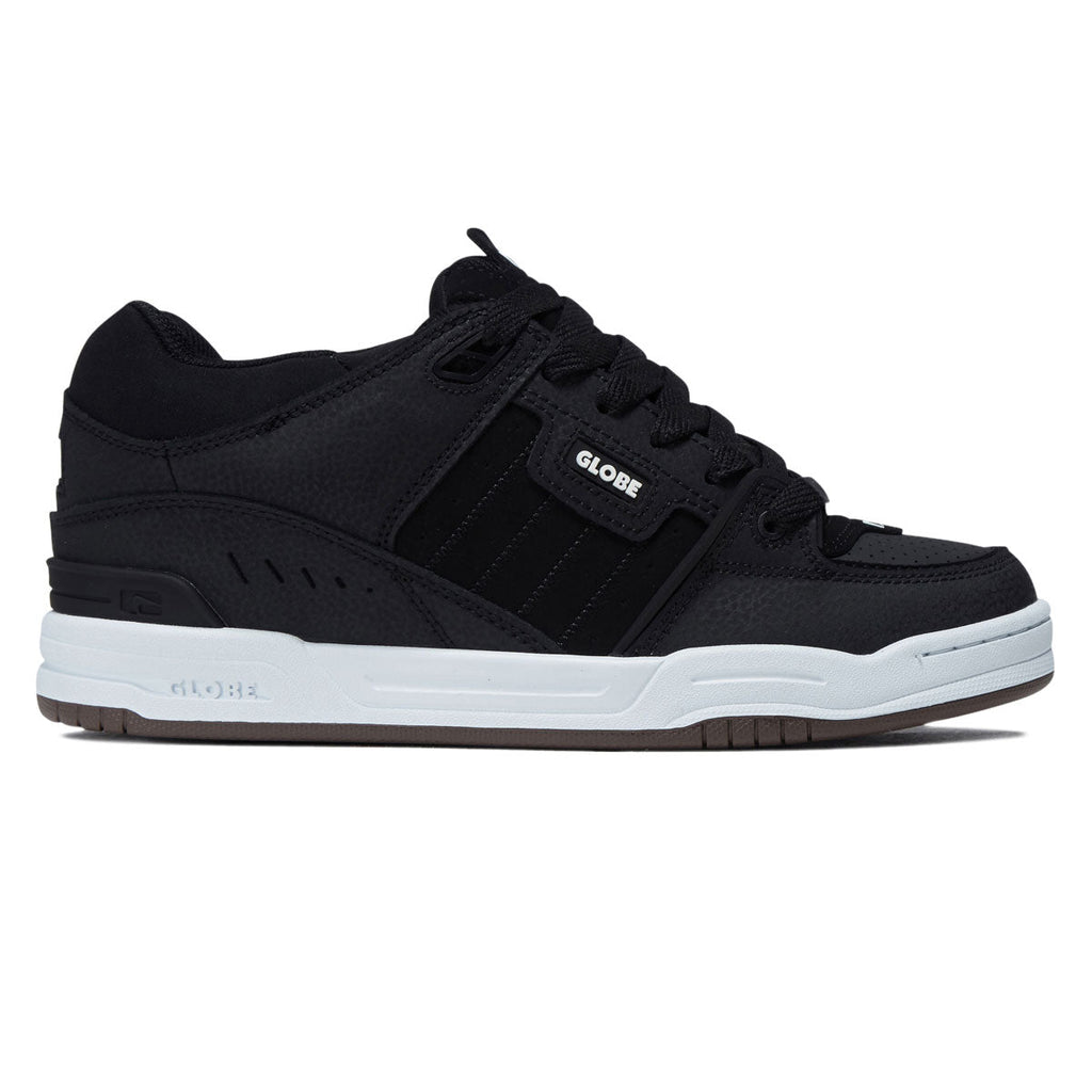 Globe Fusion Shoes - Black/White/Gum
