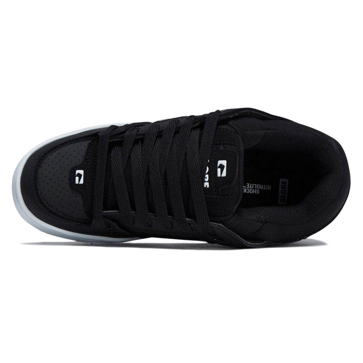 Globe Fusion Shoes - Black/White/Gum