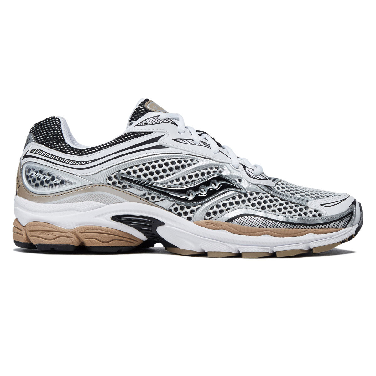 Saucony Progrid Omni 9 Shoes - White/Saddle