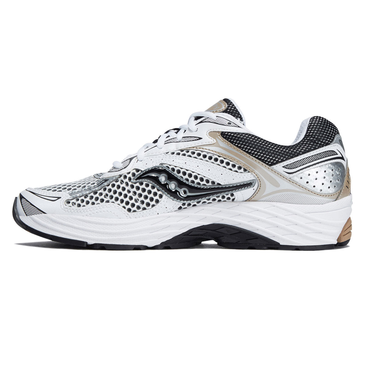 Saucony Progrid Omni 9 Shoes - White/Saddle