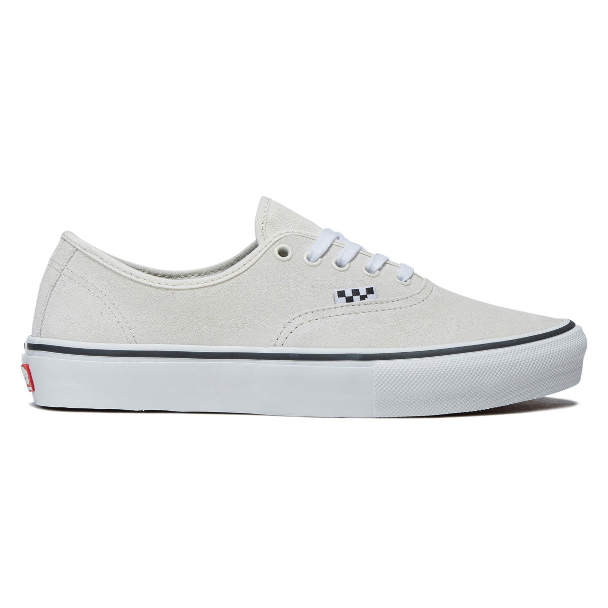 Vans Skate Authentic Shoes - White/Gunmetal