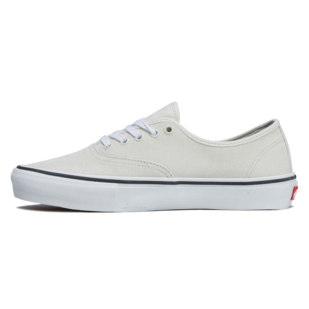 Vans Skate Authentic Shoes - White/Gunmetal