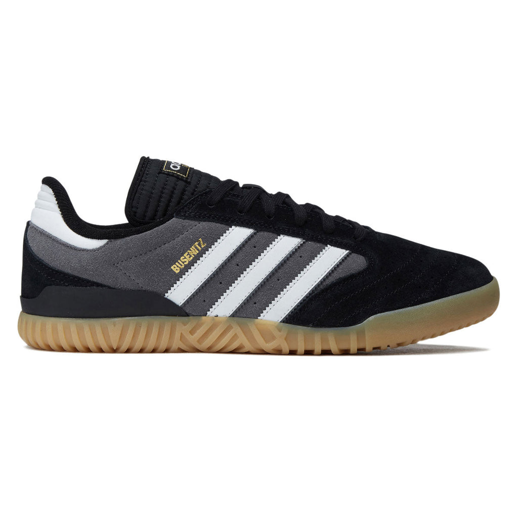 Adidas Busenitz Indoor Super Shoes - Core Black/Crystal White/Grey