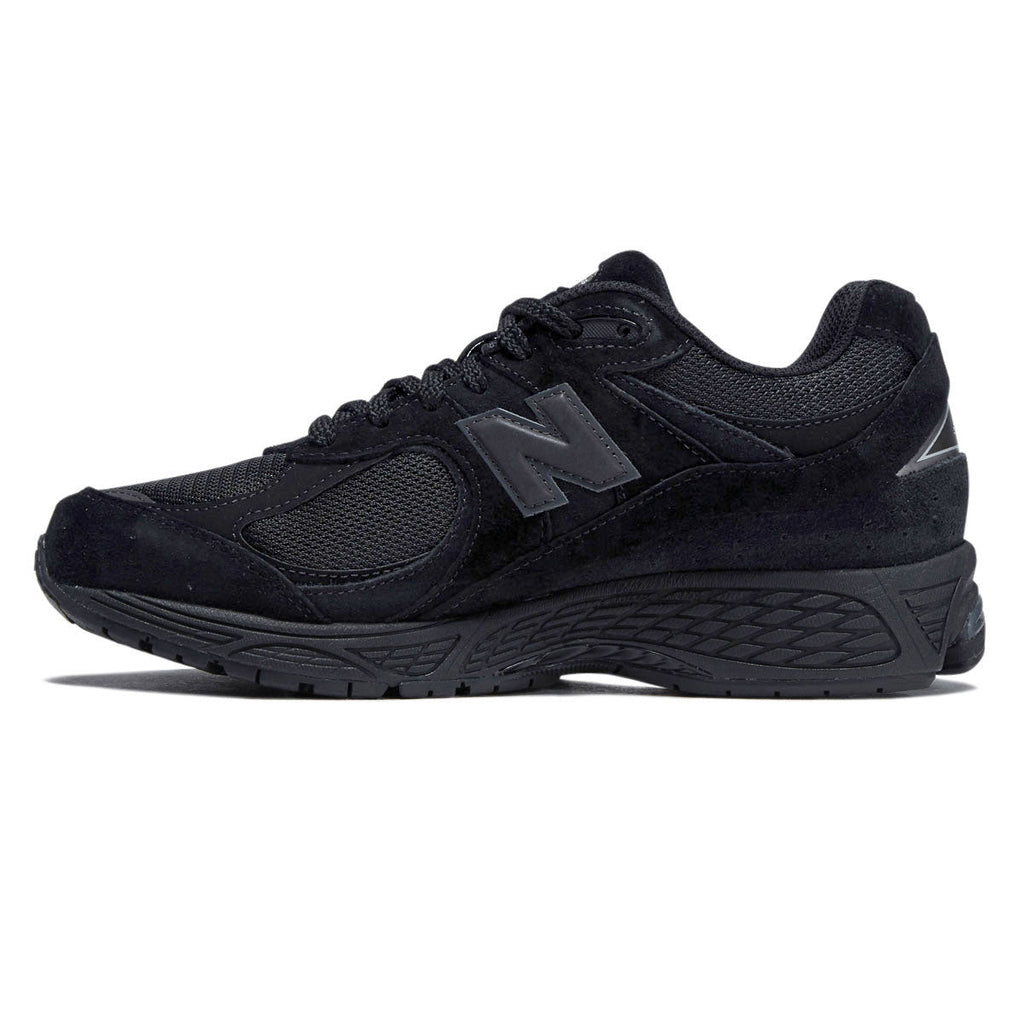 New Balance 2002R Shoes - Black/Black Metallic