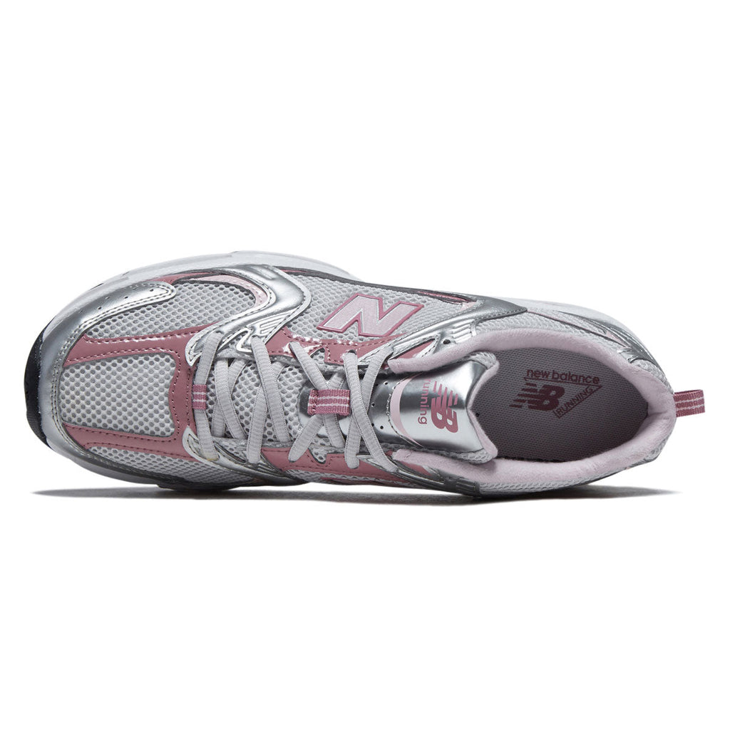New Balance 530 Shoes - Silver Metallic/Rosewood