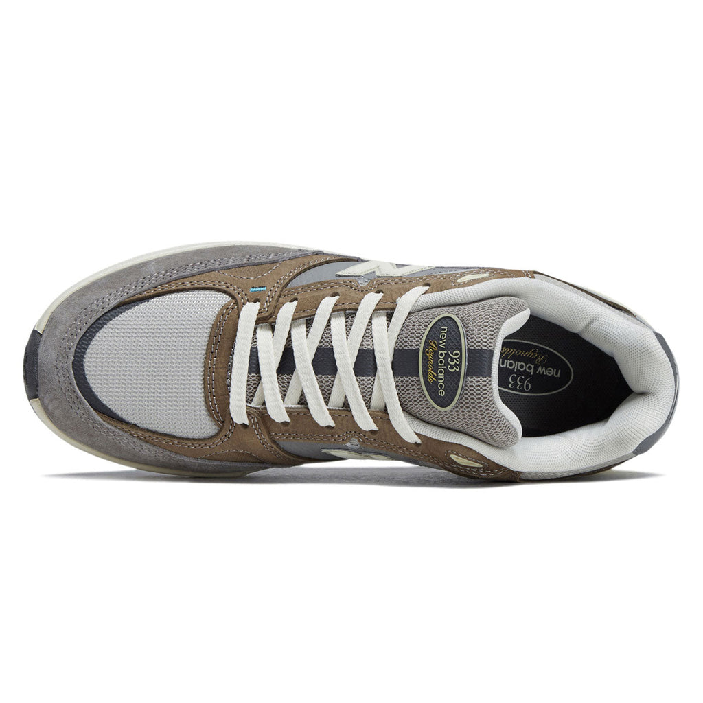 New Balance Andrew Reynolds 933 Grey Days Shoes - Marblehead