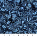 2026 All Ohio Shop Hop Fabric Preview - Ohio Blue | Quilt Beginnings