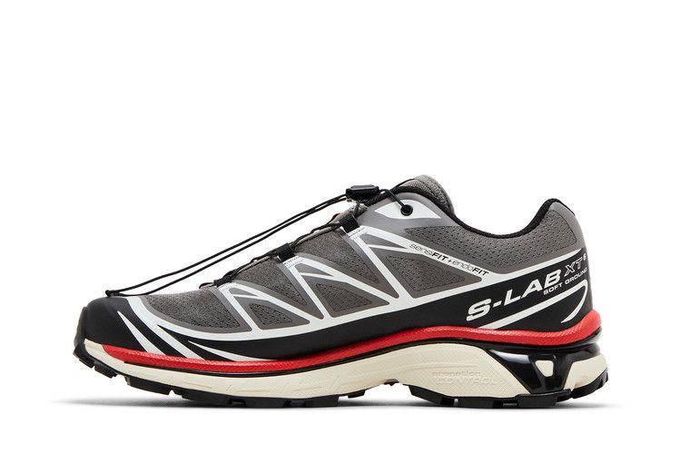 Salomon XT-6 Pewter Aurora Red