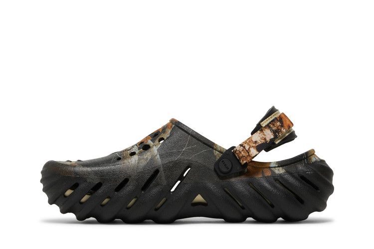 Crocs Echo Clog Realtree Edge Camo Black