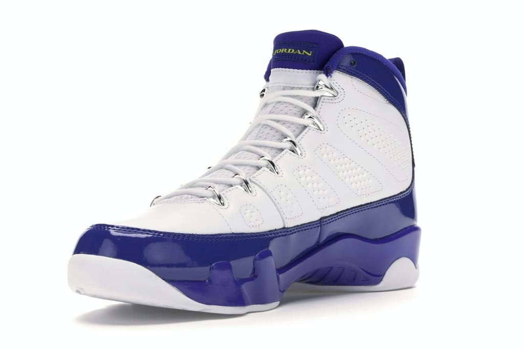 Air Jordan 9 Retro Kobe Bryant PE White Concord Tour Yellow 302370-121