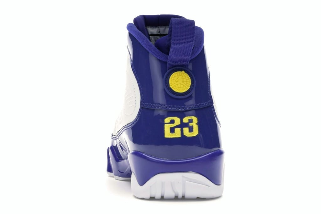 Air Jordan 9 Retro Kobe Bryant PE White Concord Tour Yellow 302370-121