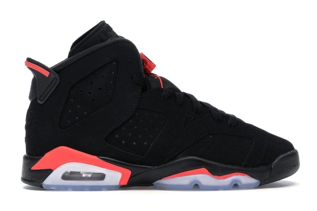 Air Jordan 6 Retro Black Infrared 2019 GS (384665-060)