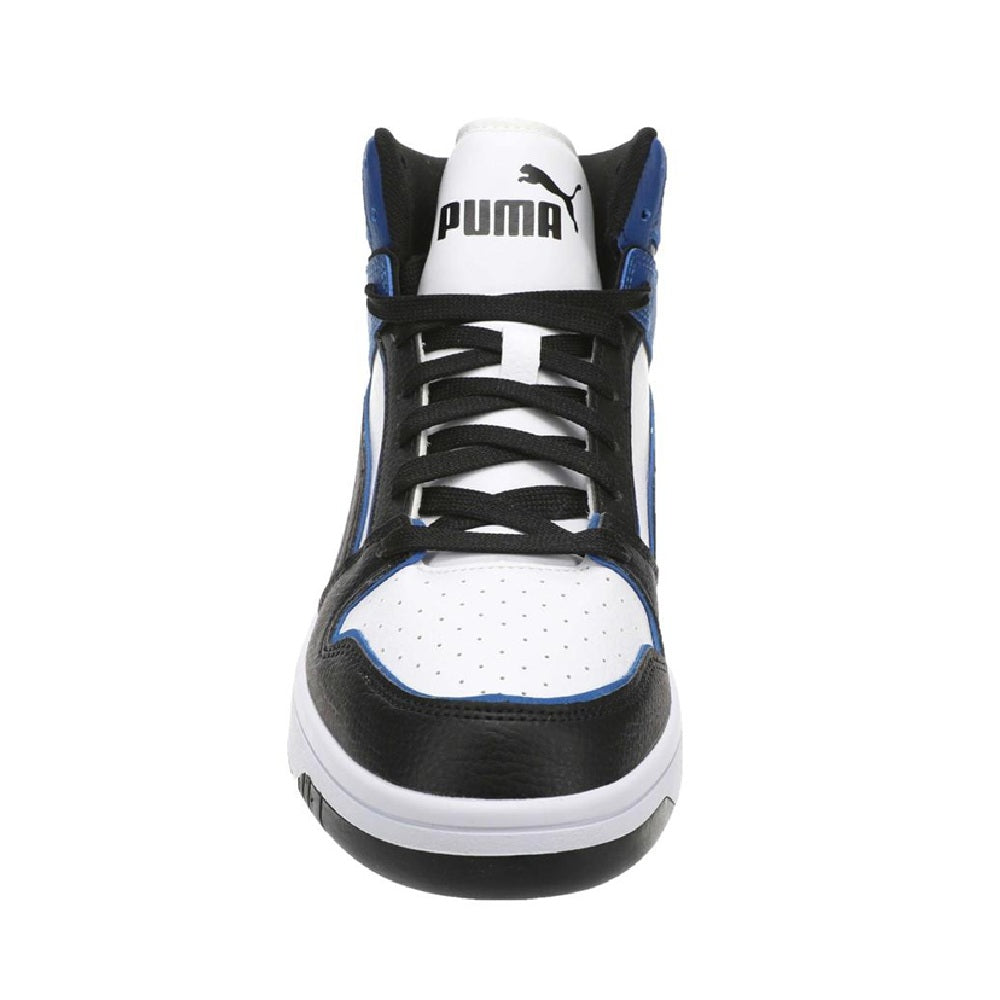 Men's Puma Rebound Layup Outlined Puma White-Puma Black-Clyde Royal (403921 02)