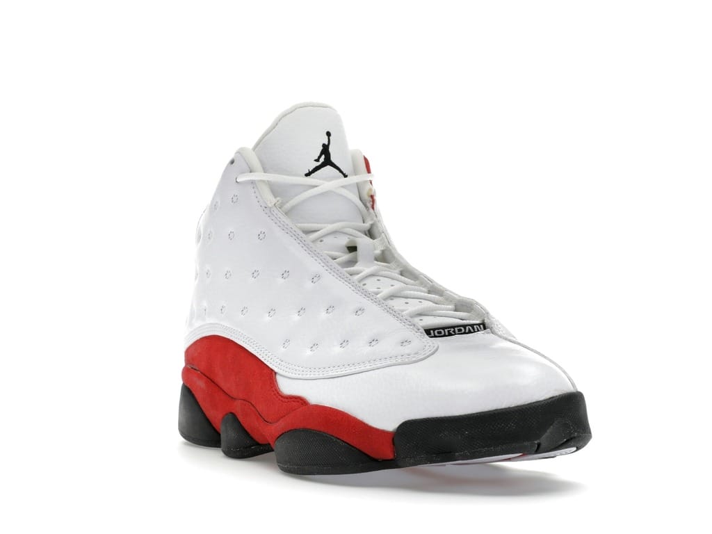 Air Jordan 13 Retro Cherry 2010 White Varsity Red Mens Sneakers