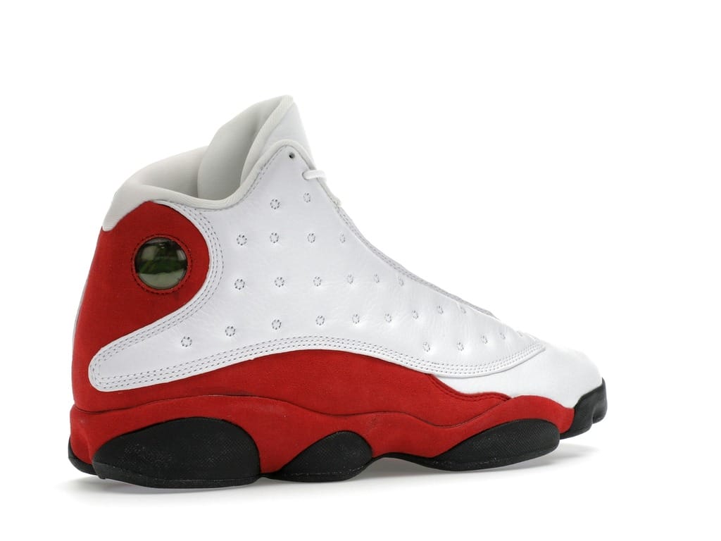 Air Jordan 13 Retro Cherry 2010 White Varsity Red Mens Sneakers