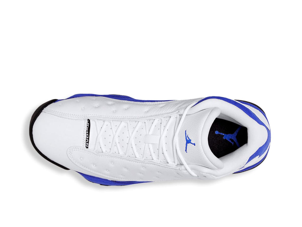 Jordan 13 Retro White Hyper Royal Black Sneakers