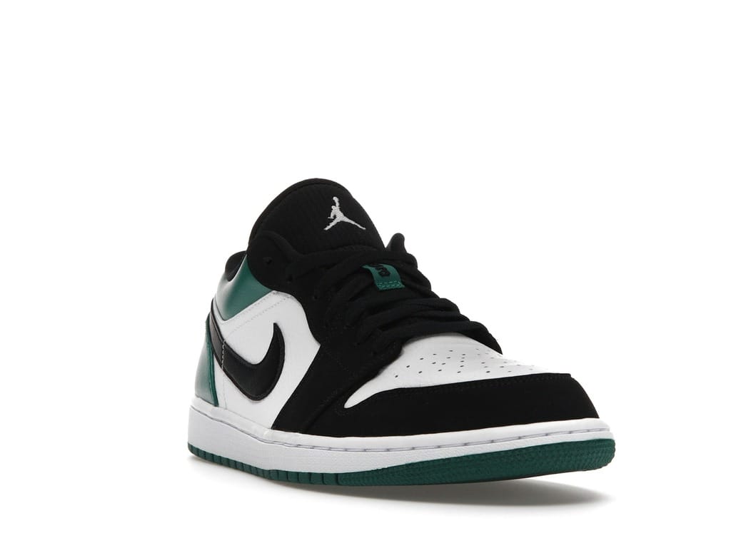 Air Jordan 1 Low White Black Mystic Green (553558-113)