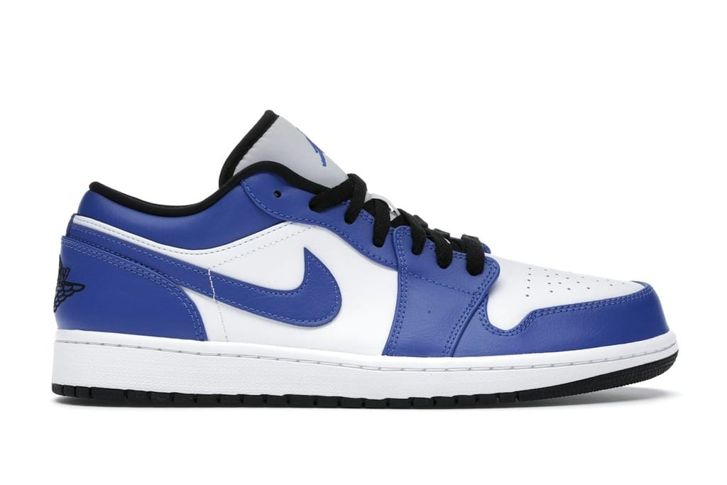 Air Jordan 1 Low Game Royal White/Game Royal-Black 553558-124