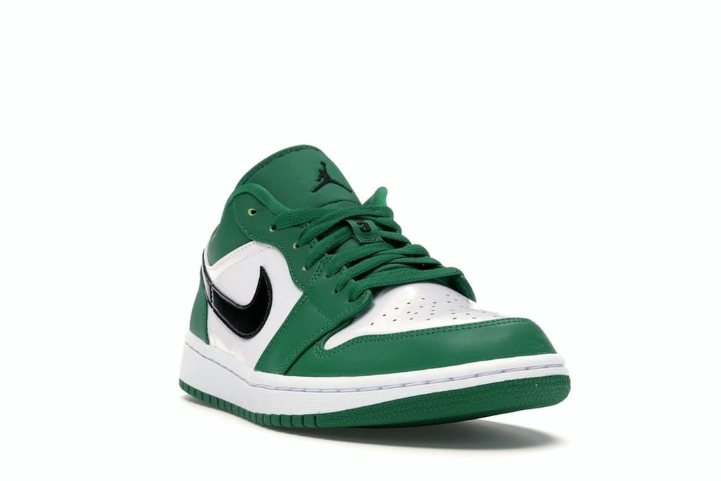 Jordan 1 Low Pine Green 553558-301 Sneakers