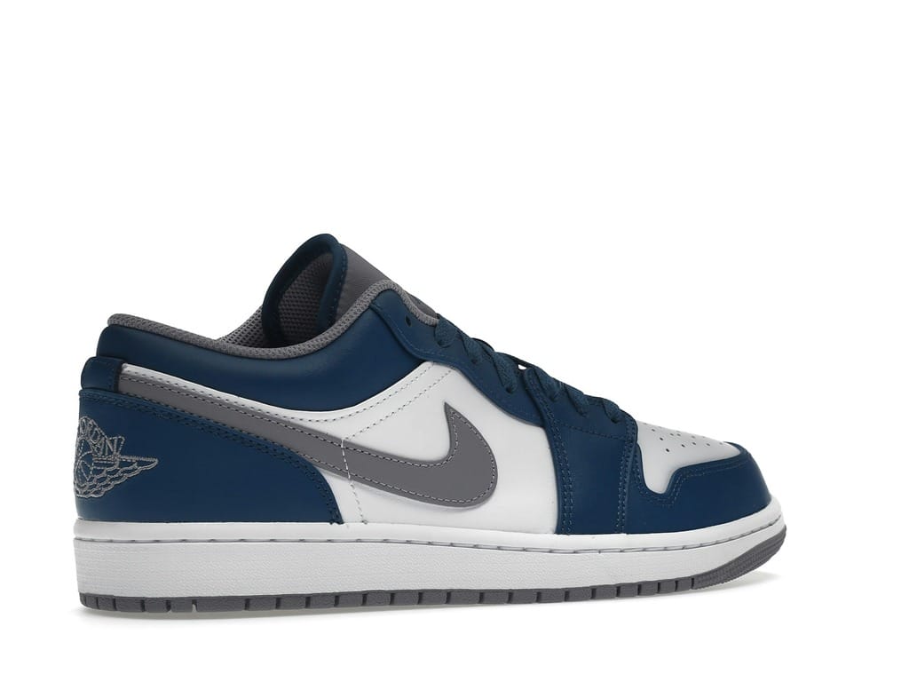 Air Jordan 1 Low True Blue (553558-412)