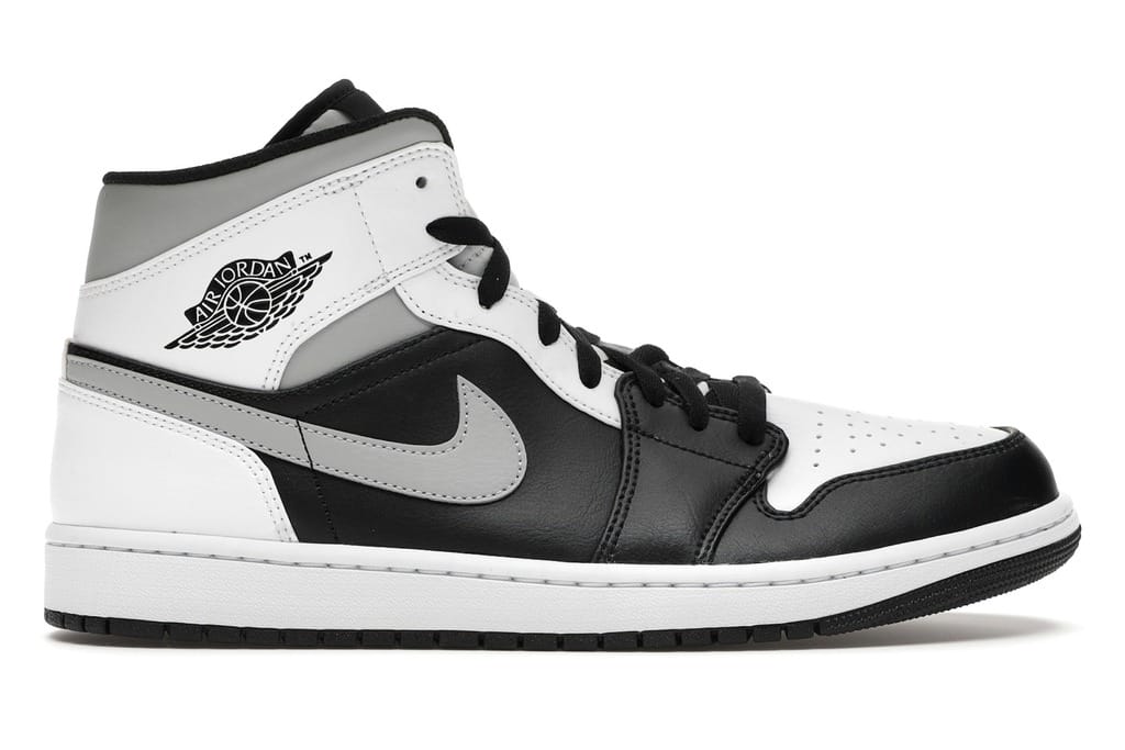 Air Jordan 1 Mid White Shadow (554724-073)
