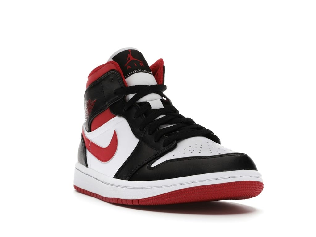 Air Jordan 1 Mid Gym Red Black White 554724-122
