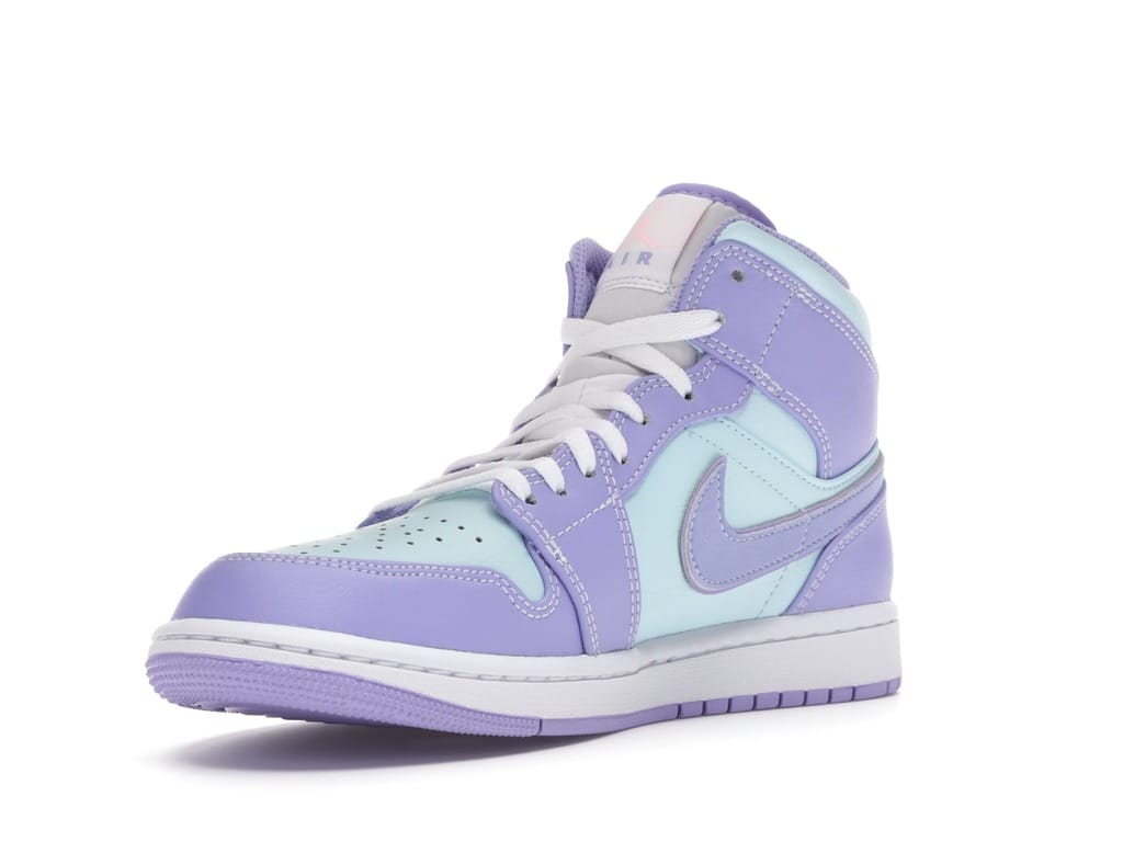 Air Jordan 1 Mid Purple Aqua (554724-500) Sneakers