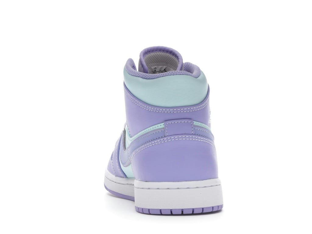 Air Jordan 1 Mid Purple Aqua (554724-500) Sneakers