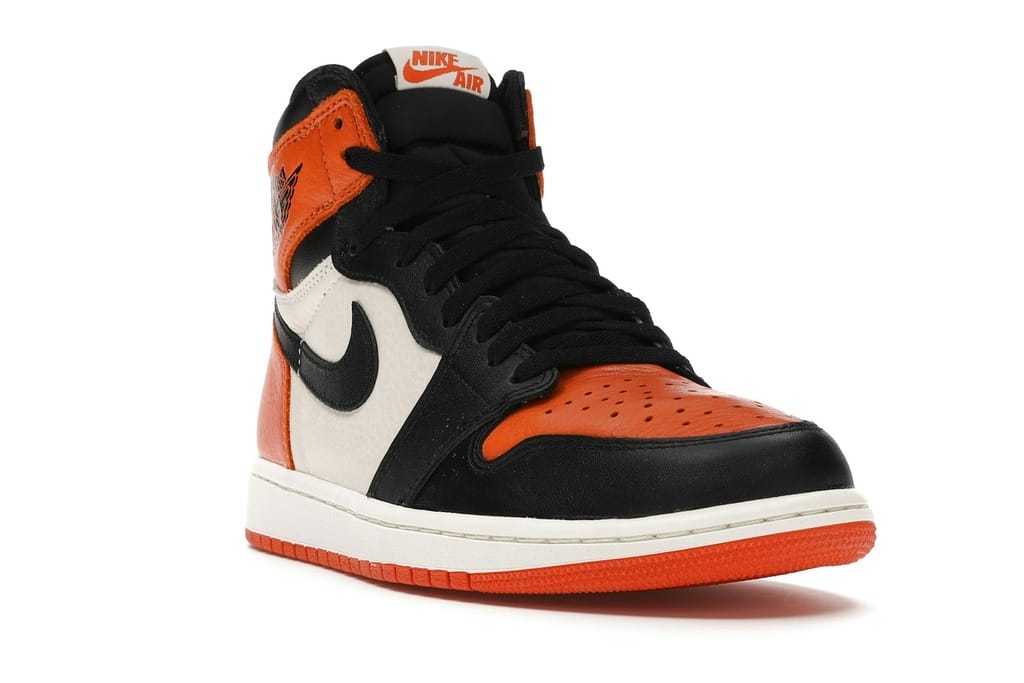 Air Jordan 1 Retro Shattered Backboard Black Starfish Sail 555088-005