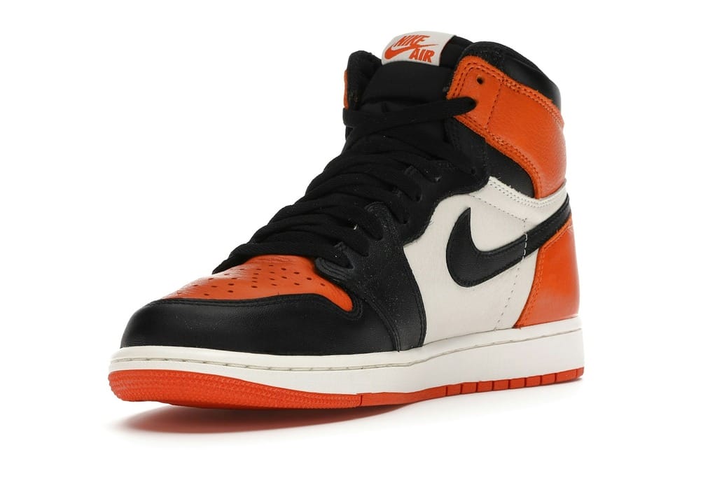 Air Jordan 1 Retro Shattered Backboard Black Starfish Sail 555088-005