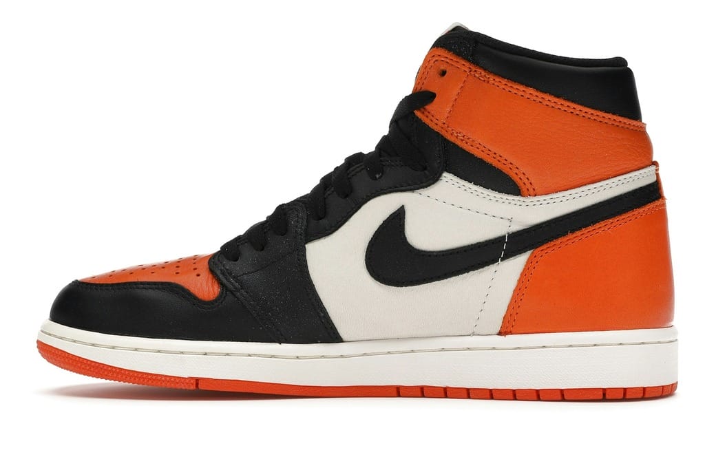 Air Jordan 1 Retro Shattered Backboard Black Starfish Sail 555088-005