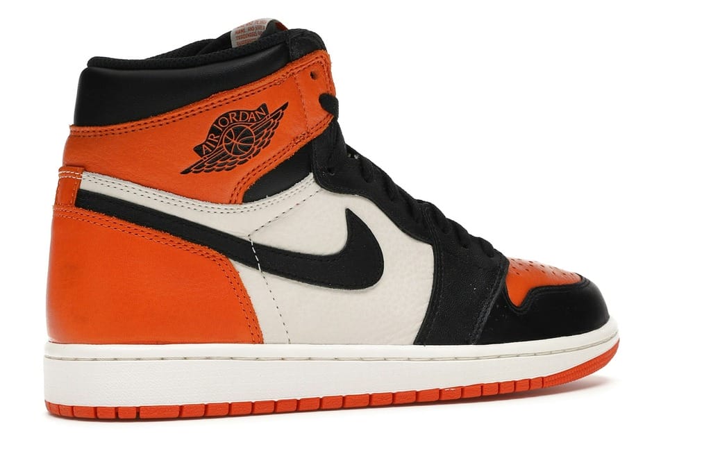 Air Jordan 1 Retro Shattered Backboard Black Starfish Sail 555088-005