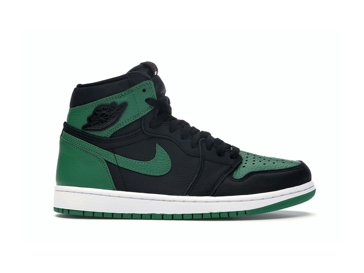 Jordan 1 Retro High Pine Green Black