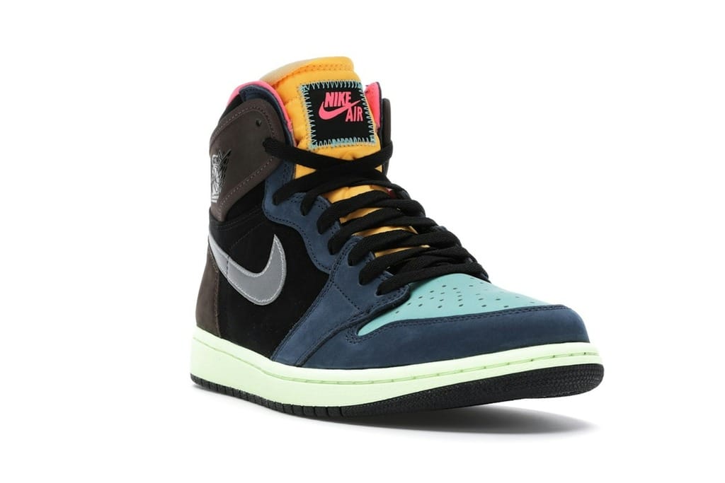Air Jordan 1 Retro High Tokyo Bio Hack 555088-201 Baroque Brown Black Laser Orange Racer Pink