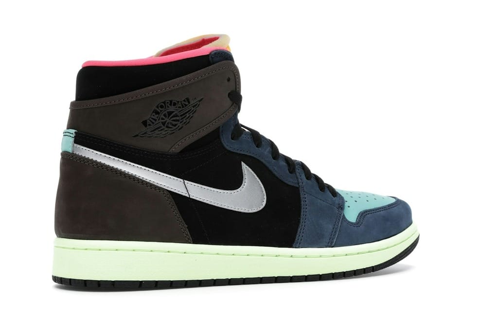 Air Jordan 1 Retro High Tokyo Bio Hack 555088-201 Baroque Brown Black Laser Orange Racer Pink
