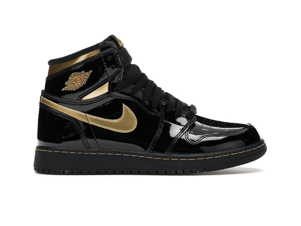 Jordan 1 Retro High Black Metallic Gold (2020) GS